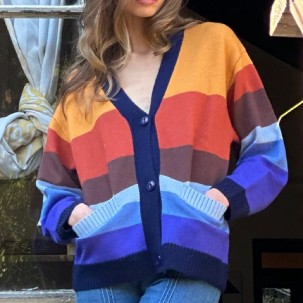 Stoned Immaculate California Dreamin’ Cardigan, size l - Picture 10 of 14